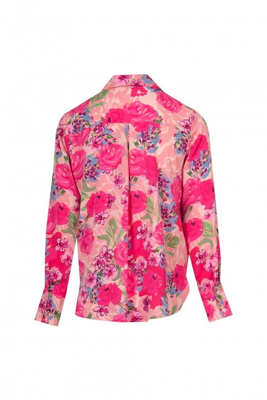 Blusa padrão floral