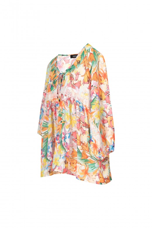 Floral patterned tunic