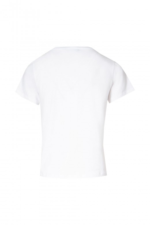 T-shirt algodão estampada
