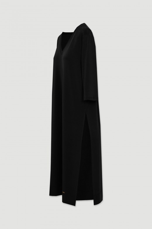 Long tunic with side slits