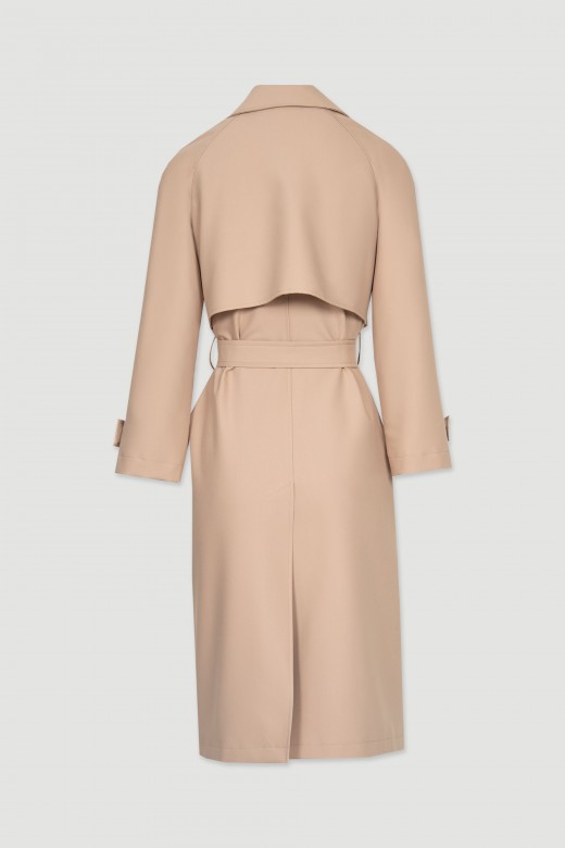 Classic trench coat with belt