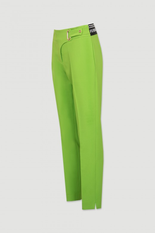 Pantalon classique avec cerceau et ceinture lastique
