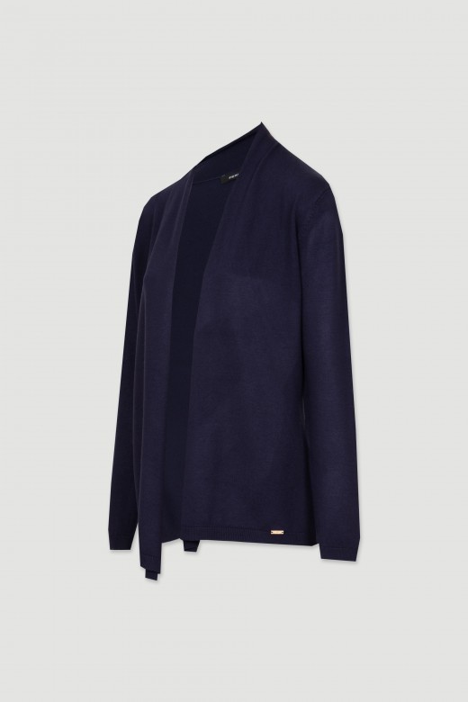 Gilet ouvert en maille