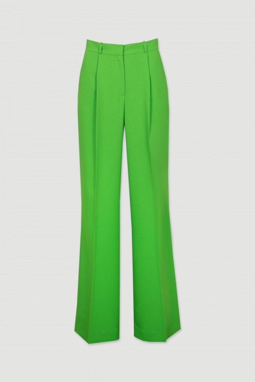 Pantalon large classique avec pinces