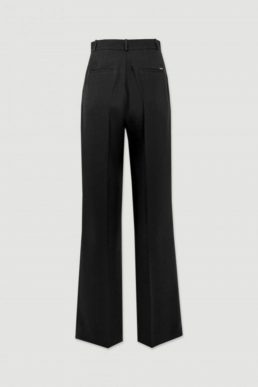 Pantalon large classique avec pinces