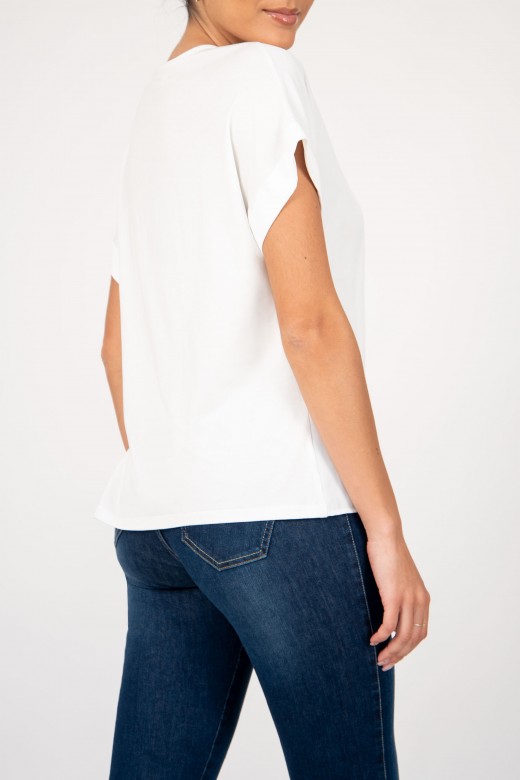 Combined short-sleeved shirt