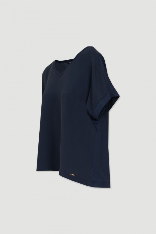 Combined short-sleeved shirt