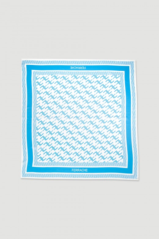 Scarf with logo