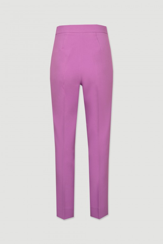 Pantalon classique dtail mtallique
