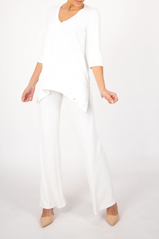 Pantalones de pierna ancha