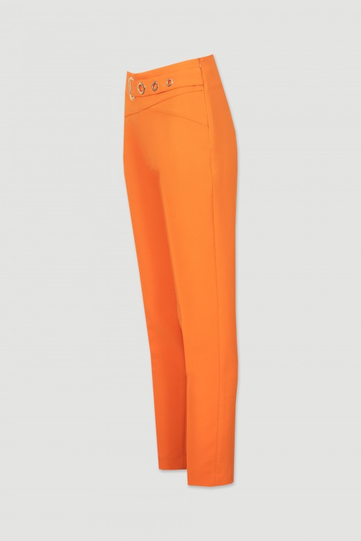 Classic pants with hoops