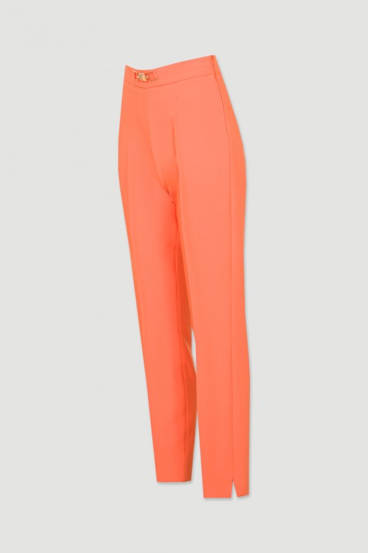 Pantalon classique dtail mtallique