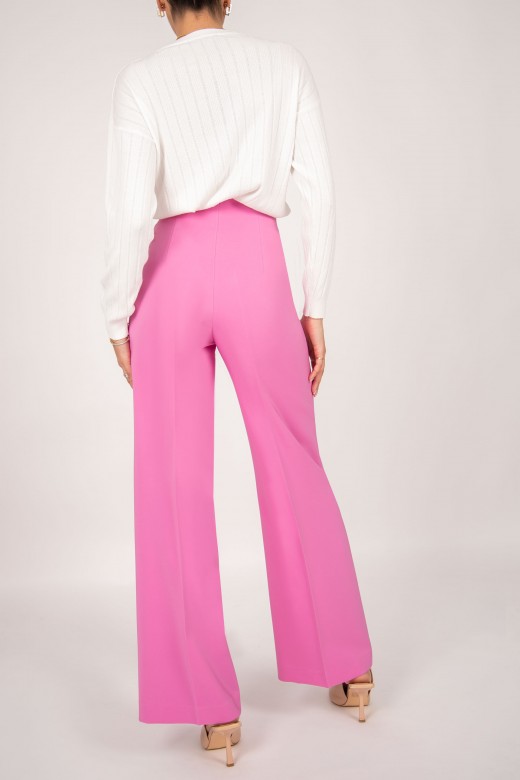 Pantalon taille haute classique