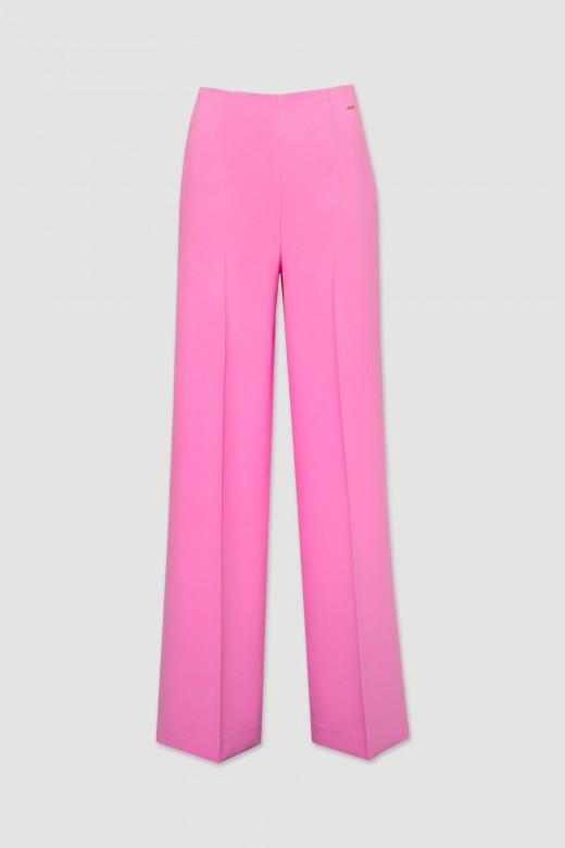 Pantalon taille haute classique