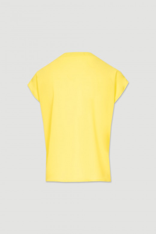 Blouse avec application de boutons