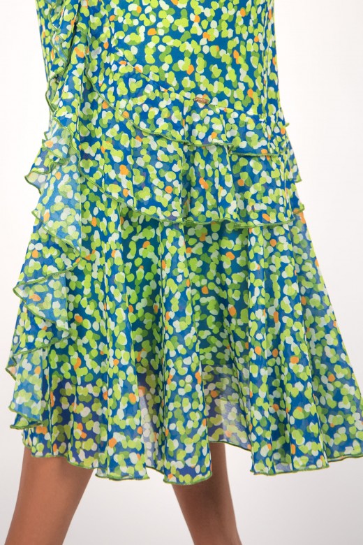 Robe  motifs  volants