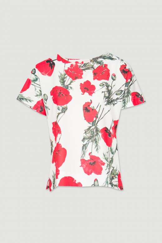 Tnica estampado floral