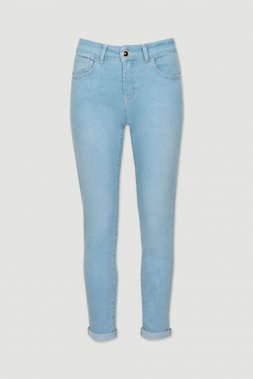 Jean skinny bleu clair