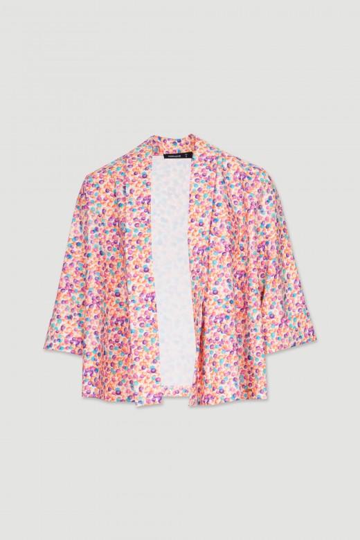 Veste ouverte  motifs