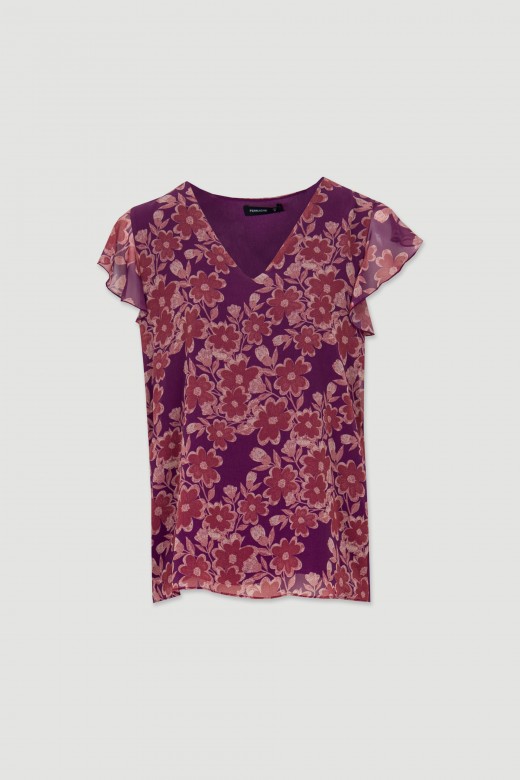Floral pattern tunic