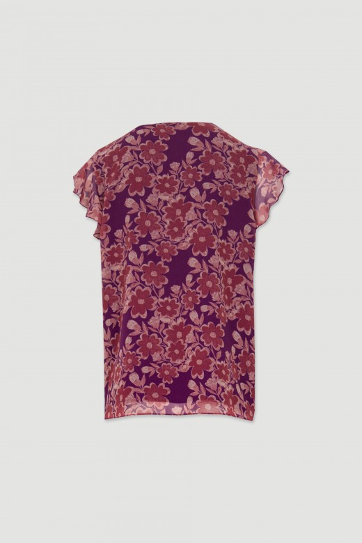 Floral pattern tunic