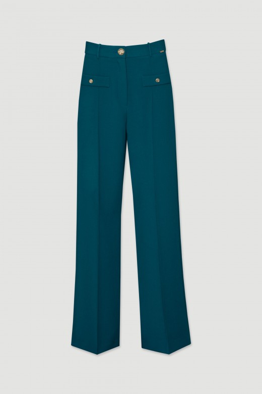 Everything pink- pantaln clsico pierna ancha
