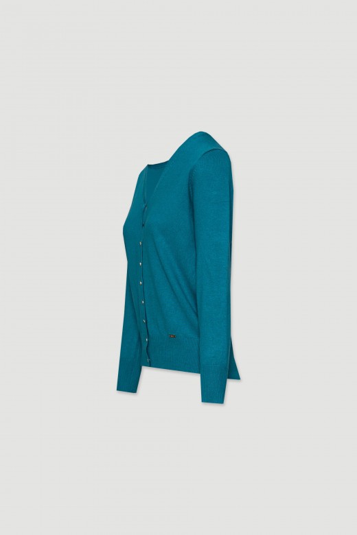 Basic knit cardigan