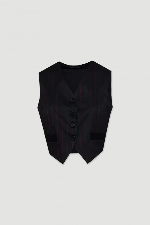 Tailored-style vest