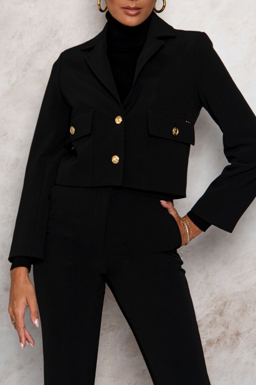 Classic short blazer