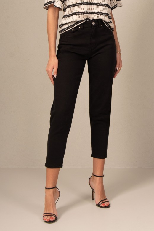 Mom fit cotton jeans