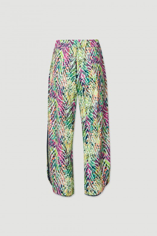 Pantalon culotte  motif