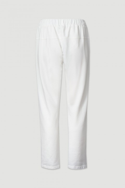 Pantalon en tricot 100% coton