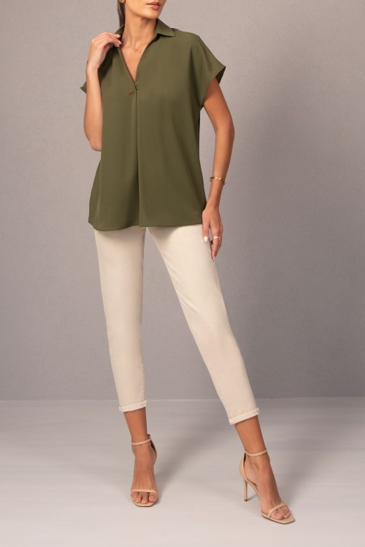 V-neck tunic