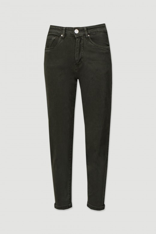 Mom fit cotton jeans