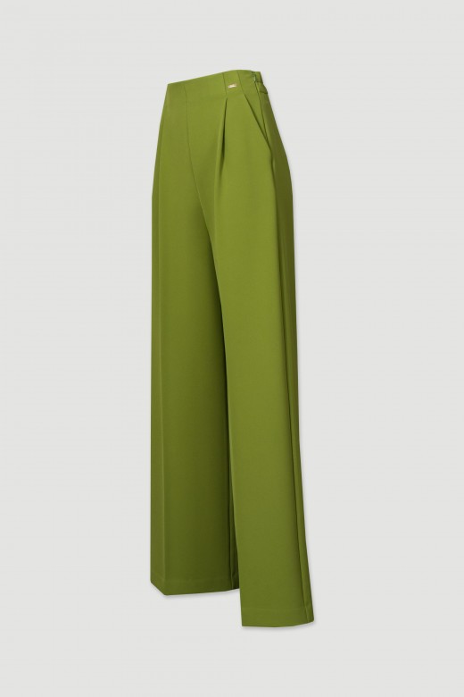 Suit wide-leg pants