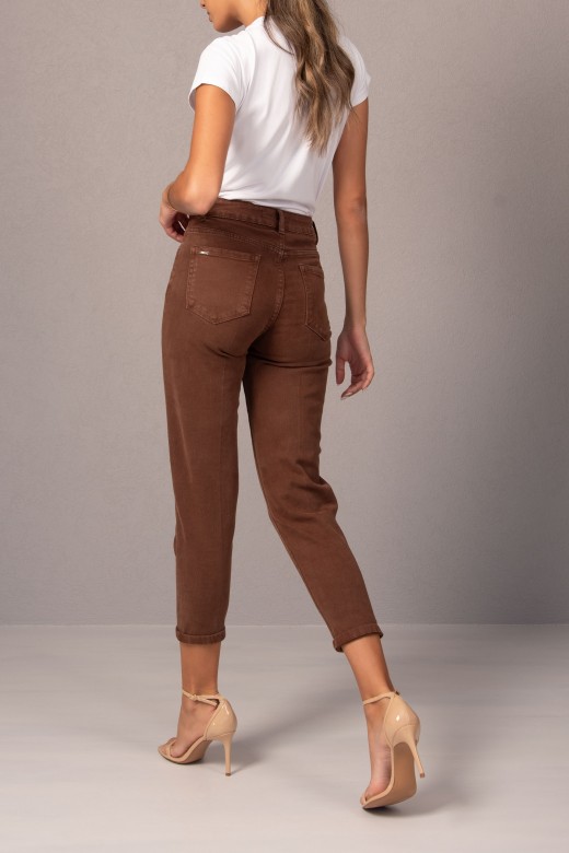 Mom fit cotton jeans