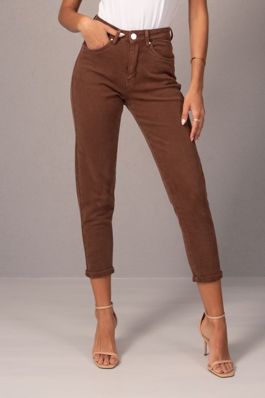 Mom fit cotton jeans