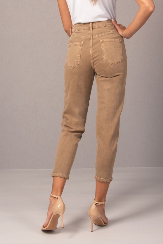 Mom fit cotton jeans