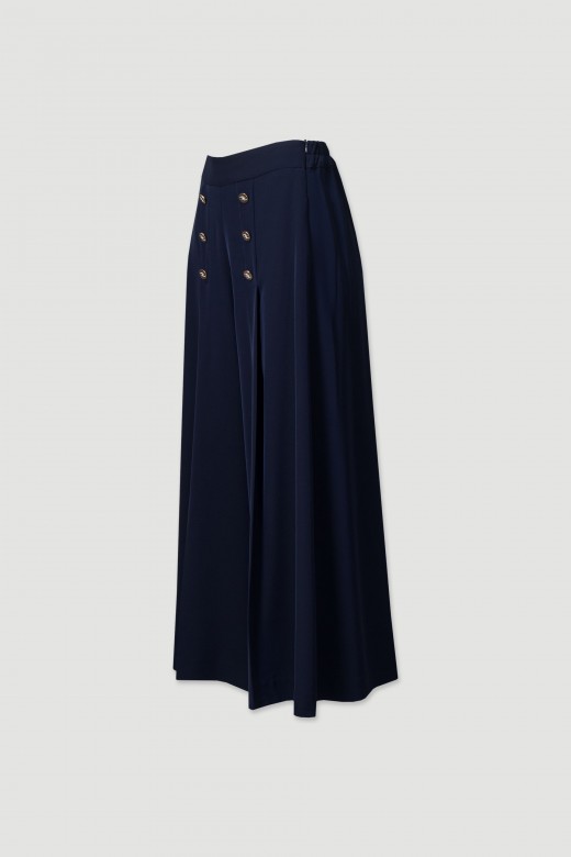 Culotte wide-leg pants