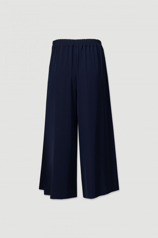 Pantalon large culotte