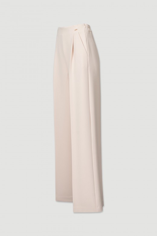 Suit wide-leg pants