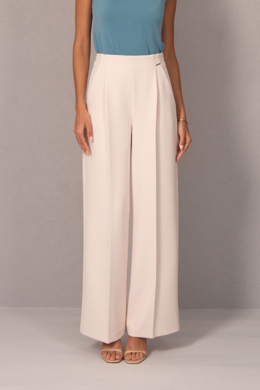 Suit wide-leg pants