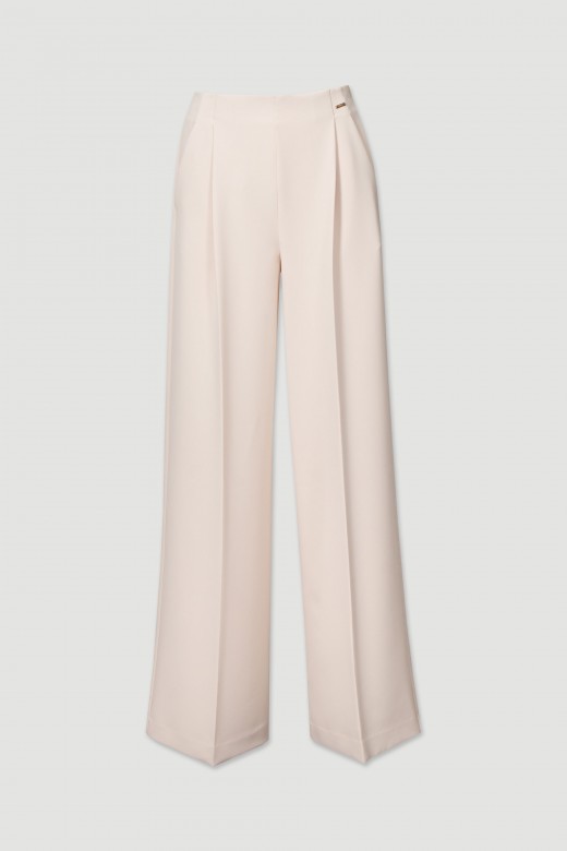 Suit wide-leg pants