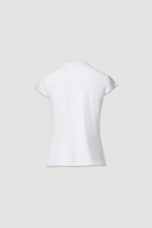 T-shirt basique  encolure en v