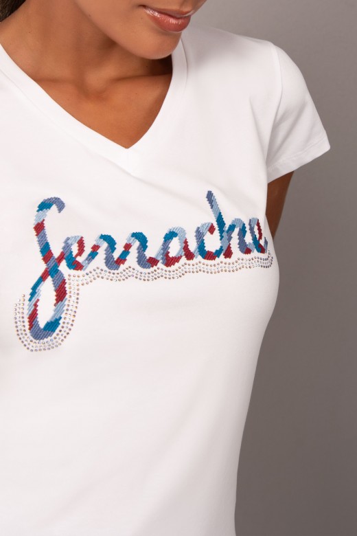 T-shirt basique  encolure en v