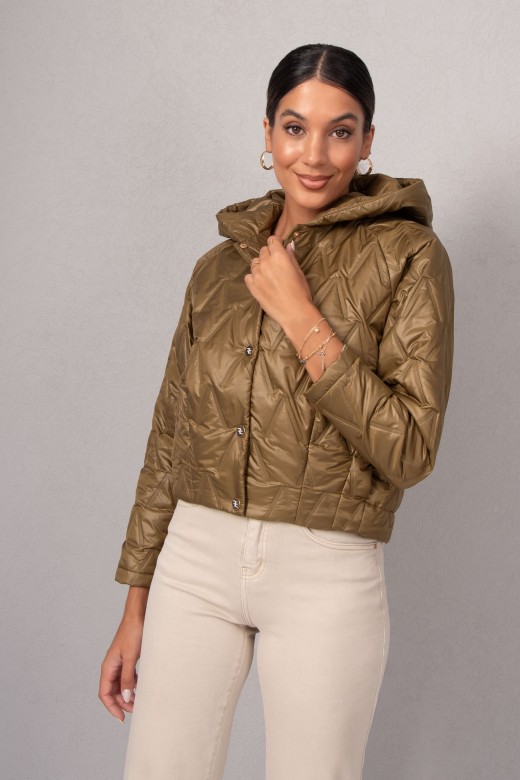 Parka courte matelasse