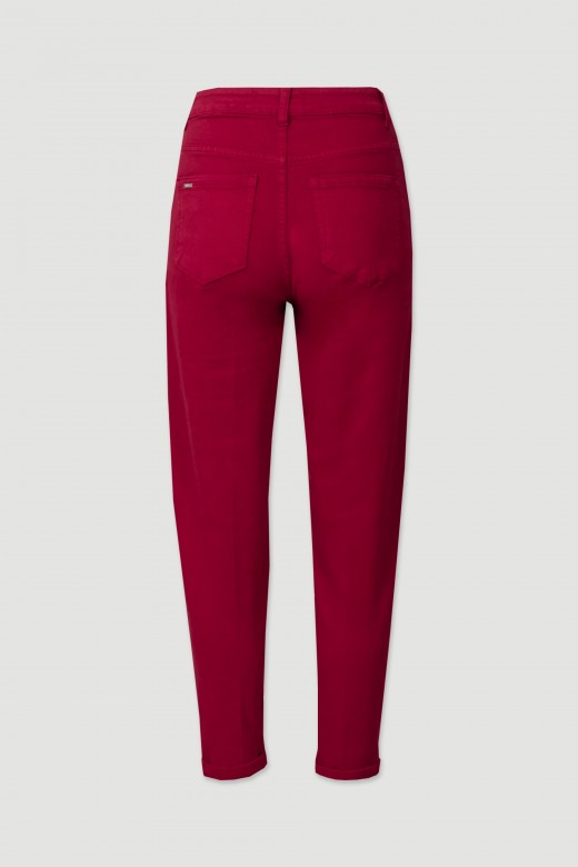 Mom fit cotton jeans