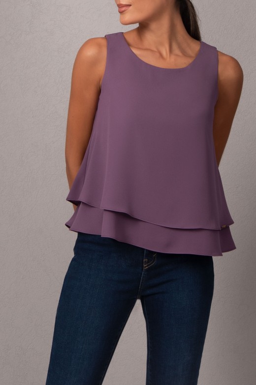 Double-layered top