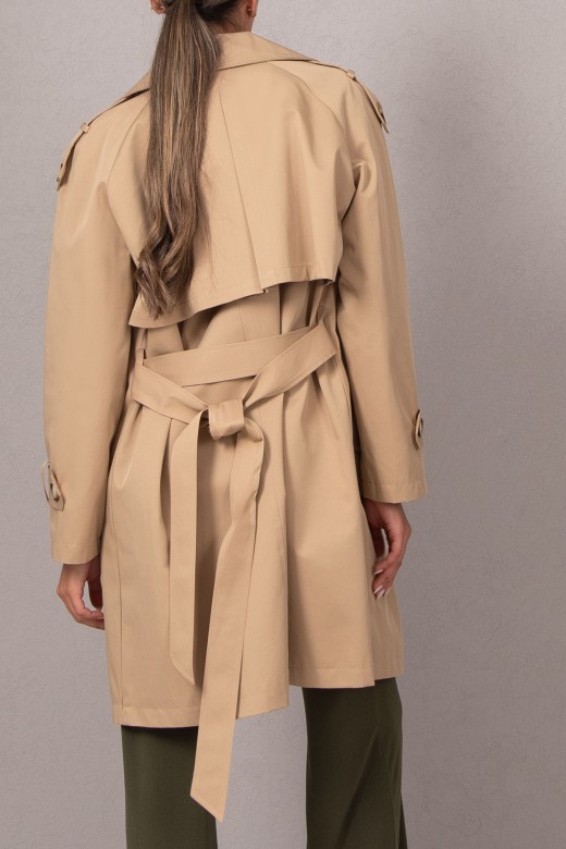 Classic gabardine with belt