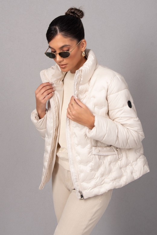 Short padded parka